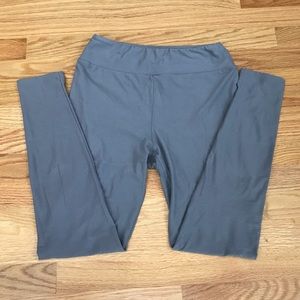 Lularoe Gray/grey leggings OS